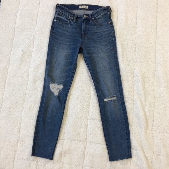 Madewell high rise skinny crop jeans - Picture 5 of 14